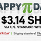 3.14% off your entire ThinkGeek order, plus $3.14 shipping